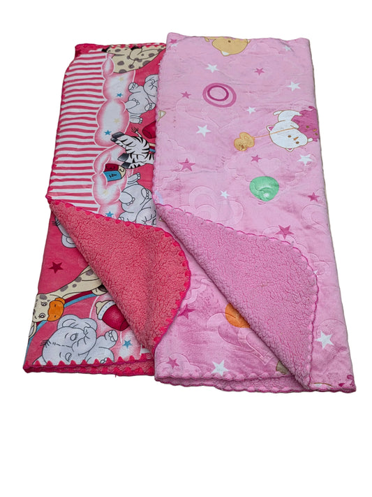 Manta de plush con corderito para bebe