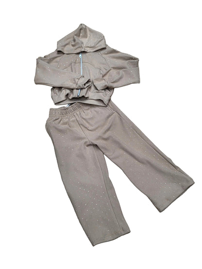 Conjunto con brillos de niña