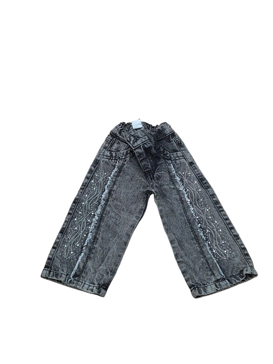 Jean de bebe con brillo lateral